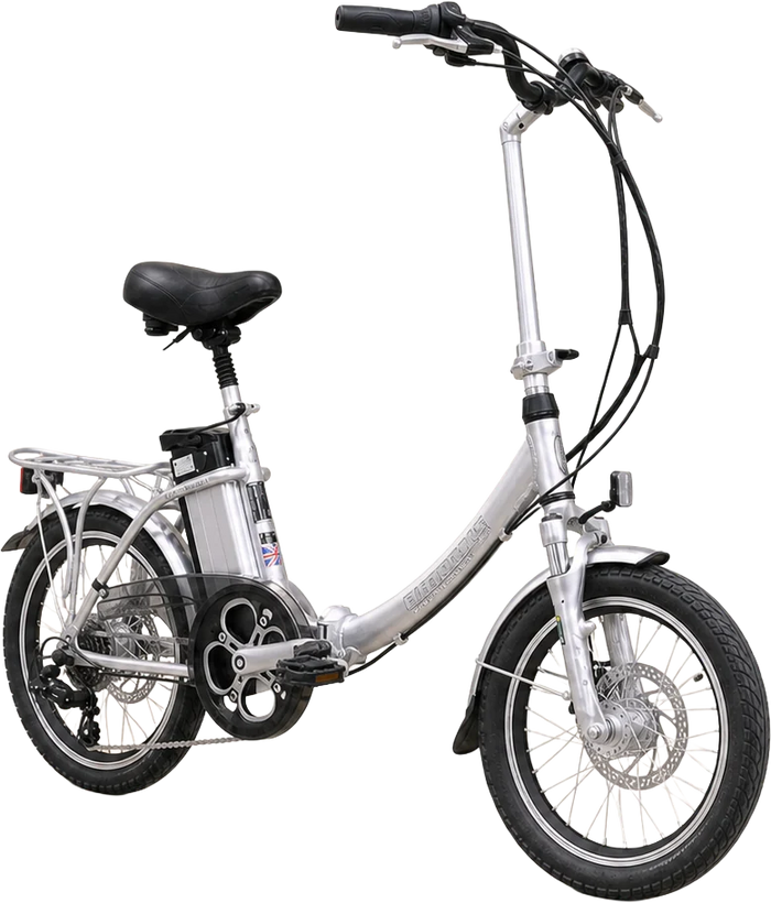 The Electrobike MK3 folding electric bike with 20 inch wheels