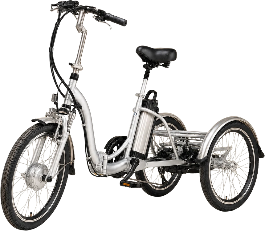 The AS fully folding electric tricycle