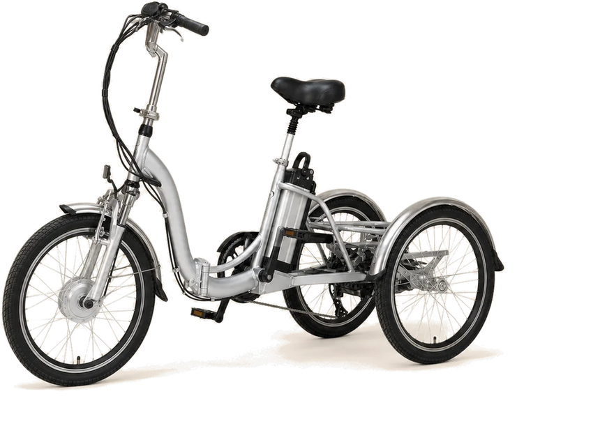 The AS fully folding electric tricycle