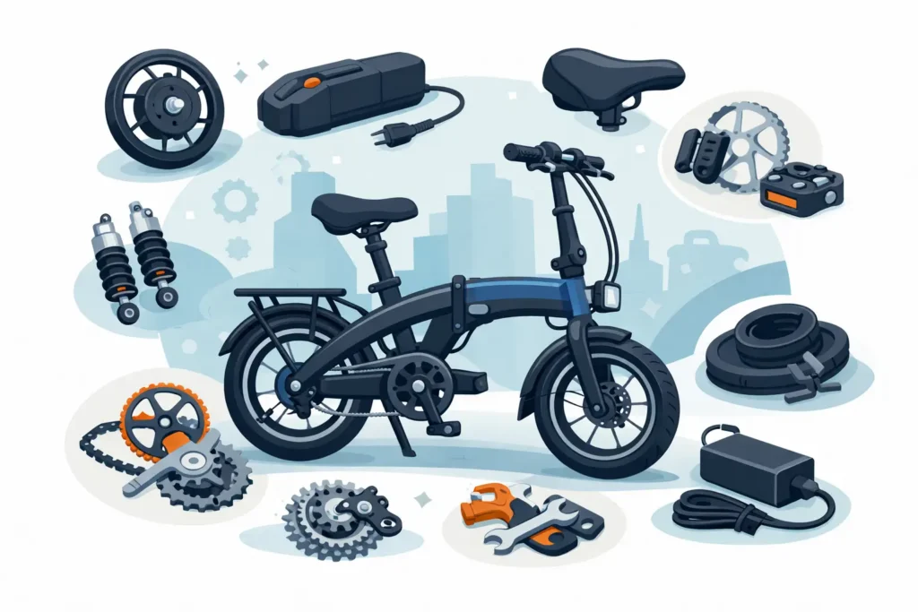 Spares for Folding Electric Bikes Explained