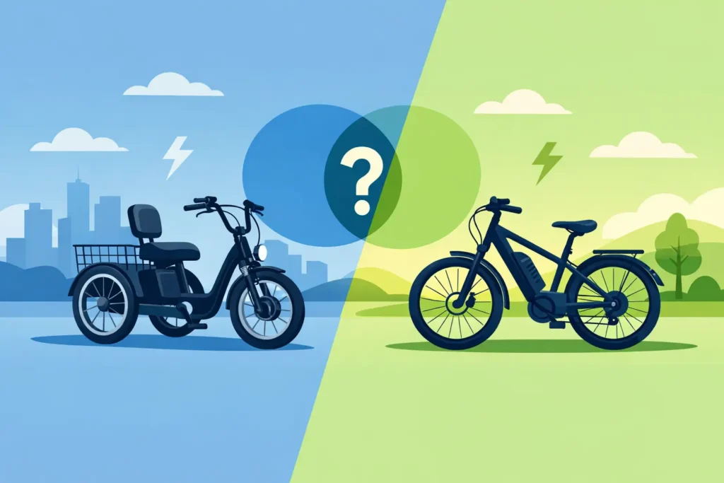 Electric Trike vs Electric Bike: Which Fits?