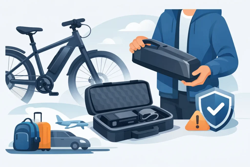 How to Carry Ebike Battery Safely